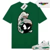 Gildan Jordan 4 Pine Green SB Shirts Sneaker Match Green Martian x AJ4
