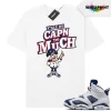 Gildan Jordan 6 Olympic Sneaker Match Tees Shirt White CAPN Too Much