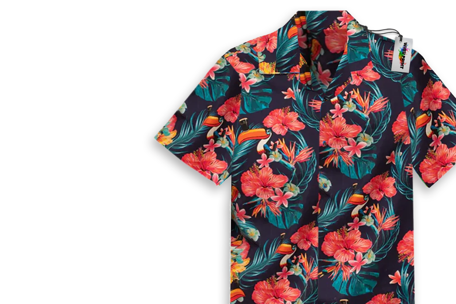 SUÉSADA Marble Print Shirt 90s OSU X Eskimo Joe “Toothless in Seattle” Single Stitch