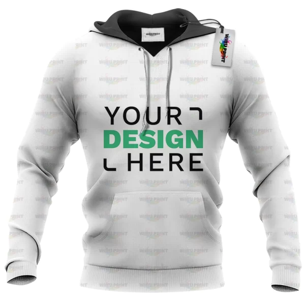 Custom All Over Print Hoodie – Exclusive Personalized Hoodie Print | WibuPrint