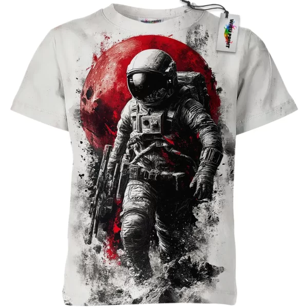 Red Planet Astronaut Shirt, Graphic Shirt