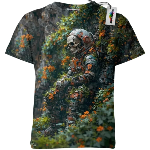 Forgotten Robot Skeleton Shirt, Graphic Shirt