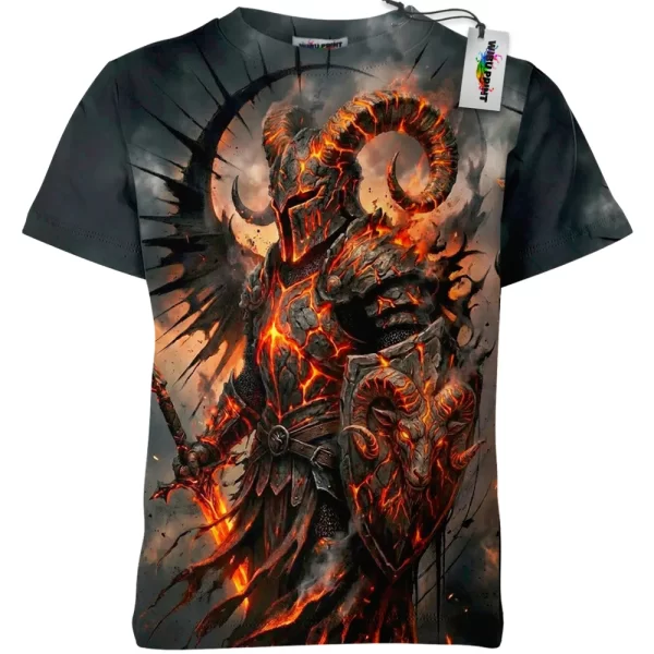 Infernal Ram Knight Shirt, Graphic Shirt