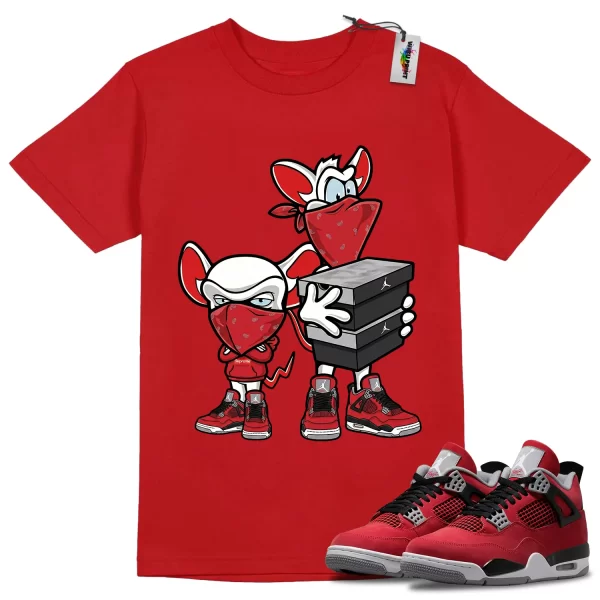 Wibuprint Sneaker Heist Shirt to Match Air Jordan 4 Toro Bravo – AJ4 Matching Graphic Tee – Toro Bravo 4s Shirt