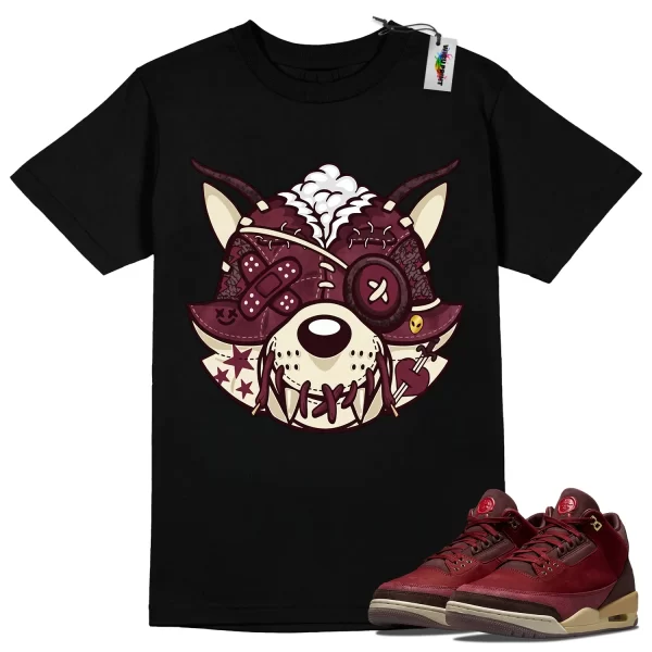 Wibuprint Sneaker Face Shirt to Match Air Jordan 3 Bin 23 – AJ3 Matching Graphic Tee – Bin 23 3s Shirt